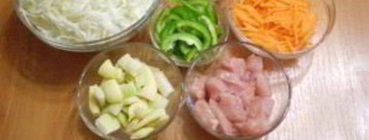 солянка с курицей. Шаг 2