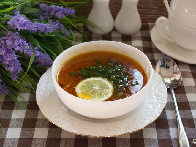 Рецепт солянки сборной мясной классической