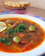 Солянка сборная мясная в мультиварке