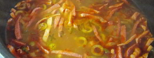 солянка сборная мясная в мультиварке. Шаг 21