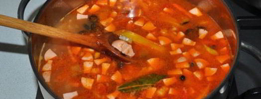 солянка со сладким перцем. Шаг 8