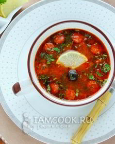 Солянка в мультиварке