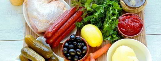 солянка в мультиварке. Шаг 4