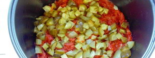 солянка в мультиварке. Шаг 11