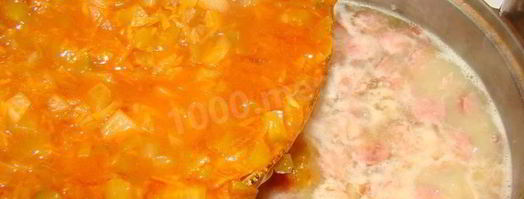 суп классическая сборная мясная солянка. Шаг 16