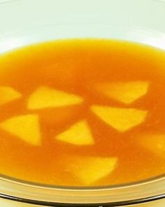 Суп абрикосовый с яблоками