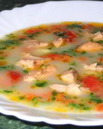 Суп из форели со сливками