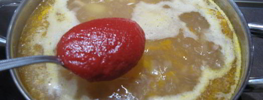 суп из консервированной скумбрии. Шаг 8