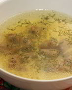 Суп из куриных сердечек