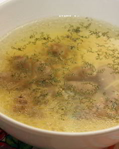 Суп из куриных сердечек