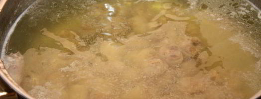 суп из куриных сердечек. Шаг 2