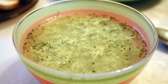 Суп из курицы