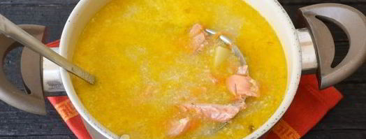 суп из семги со сметаной. Шаг 14