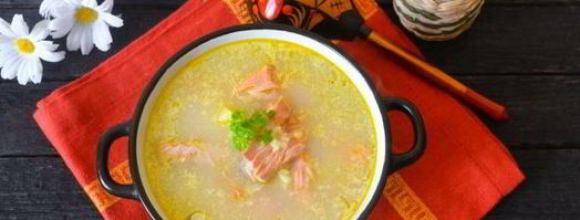 суп из семги со сметаной. Шаг 16