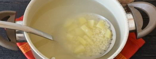 суп из семги со сметаной. Шаг 11