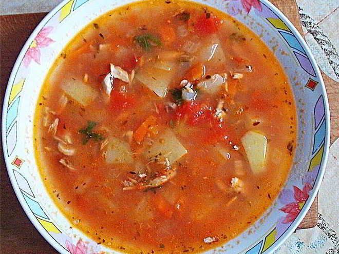 Рецепт супа из ставриды