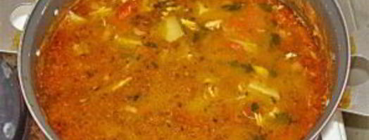 суп из ставриды. Шаг 11