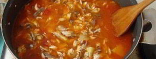 суп из ставриды. Шаг 9