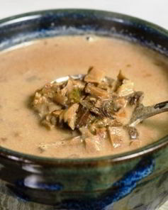 Суп из свежих зонтиков