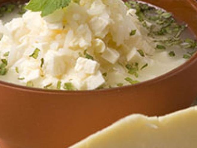 Рецепт супа из сыра с рисом