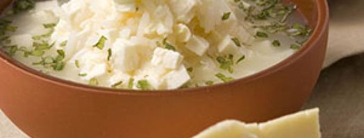 суп из сыра с рисом. Шаг 3