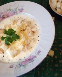 Суп из сыра