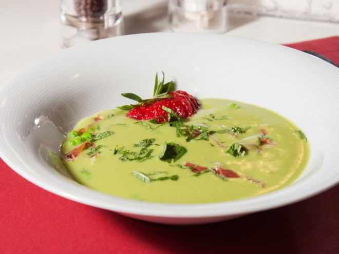 Рецепт супа из зеленого горошка