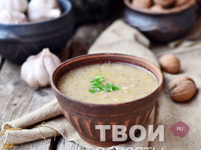 Рецепт супа харчо из баранины