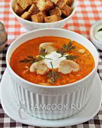 Суп куриный с шампиньонами