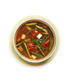 Суп мисо с бурыми водорослями