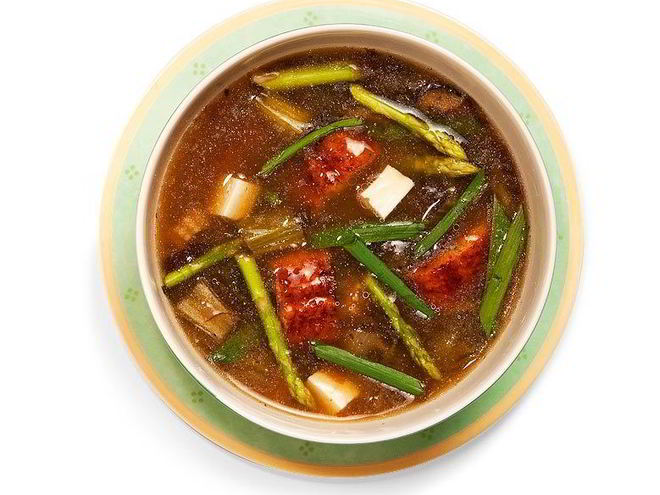 Рецепт супа мисо с бурыми водорослями