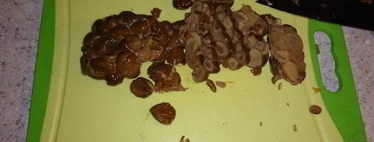 бархатистый каштановый суп-пюре с сельдереем. Шаг 2