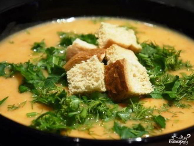 Рецепт диетического овощной суп-пюре