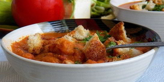 Фасолевый суп-пюре