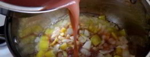 фасолевый суп-пюре. Шаг 3