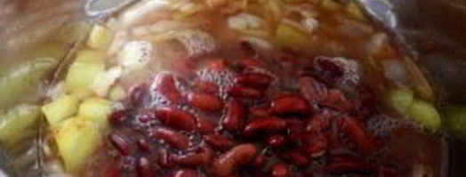 фасолевый суп-пюре. Шаг 4