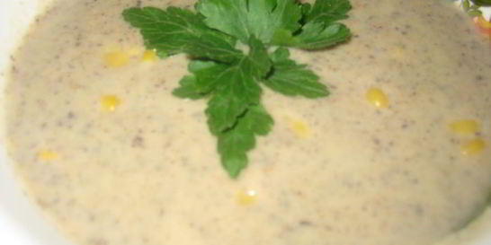 Грибной суп-пюре