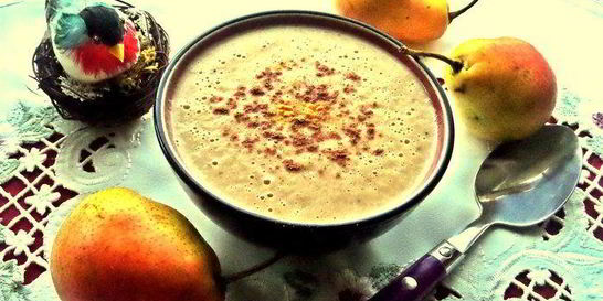 Грушевый суп-пюре со сливками