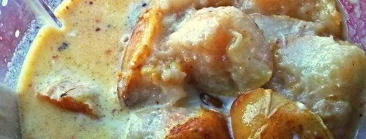 грушевый суп-пюре со сливками. Шаг 3