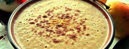 грушевый суп-пюре со сливками. Шаг 7