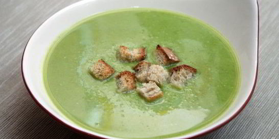 Кабачковый суп пюре