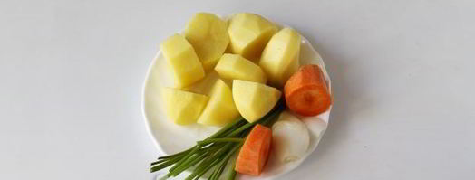 картофельный суп-пюре с сыром. Шаг 4