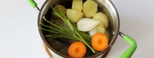 картофельный суп-пюре с сыром. Шаг 6