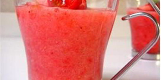 Клубничный суп-пюре