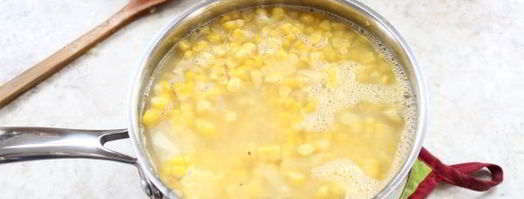 кукурузный суп-пюре. Шаг 7