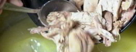 куриный суп-пюре. Шаг 12