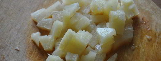 морковно-сливочный суп-пюре с карри и ананасами. Шаг 4