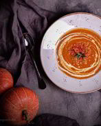 Острый тыквенный суп-пюре