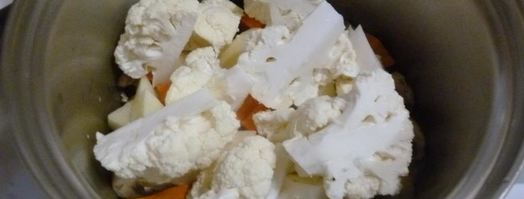 овощной суп-пюре с шампиньонами. Шаг 2