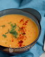 Постный гороховый суп-пюре